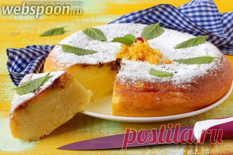 Творожный пирог в мультиварке рецепт с фото на Webspoon.ru