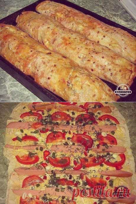 ФАРШИРОВАННЫЙ ЛАВАШ ЗАПЕЧЕННЫЙ В ДУХОВКЕ