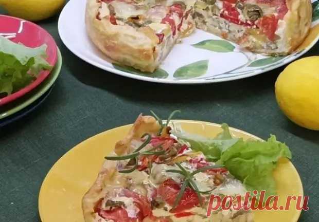 Рыбный пирог «Вкус Средиземноморья» - Будет вкусно - Медиаплатформа МирТесен