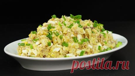 Простой, но очень вкусный салат, который я всегда готовлю на 8 Марта (рецепт для меня, лентяйки) | Кухня наизнанку | Яндекс Дзен