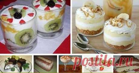 Коллекция вкуснейших десертов