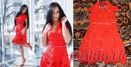 Платье с выбивкой цветами, ремень в комплекте. Размер С-М.
По вопросам покупки обращайтесь в личном сообщении в ВК.
Возможна доставка почтой России  в любой город.
Ссылка на страничку:
vk.com/id69880662