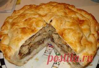 Самые вкусные рецепты: Курник домашний узбекский