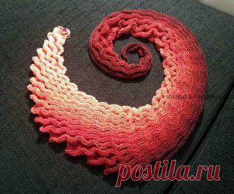 БАКТУС 3D СПИЦАМИ. НЕОБЫЧНАЯ ВЯЗКА БАКТУСА СПИЦАМИ - запись пользователя Наталья (Наталья)