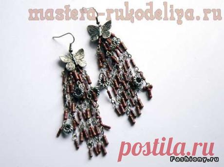 Мастер-класс по сборке бижутерии: Серьги из коллекции HandMade Super Spesial