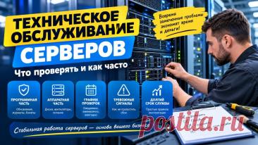 Как обслуживать сервер: полный график проверок и чек-лист SlandoPro — деловой портал: компании, объявления, бизнес-услуги