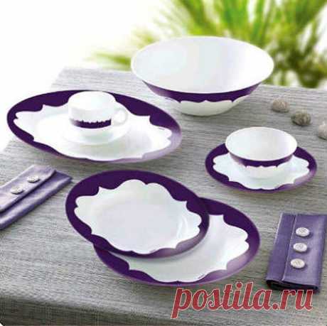 В наличии за 24490 тг. Сервиз столовый Luminarc Essence Curves Violet J4333 купить со скидкой и доставкой в Алматы, Актау, Астана, Атырау и по Казахстану