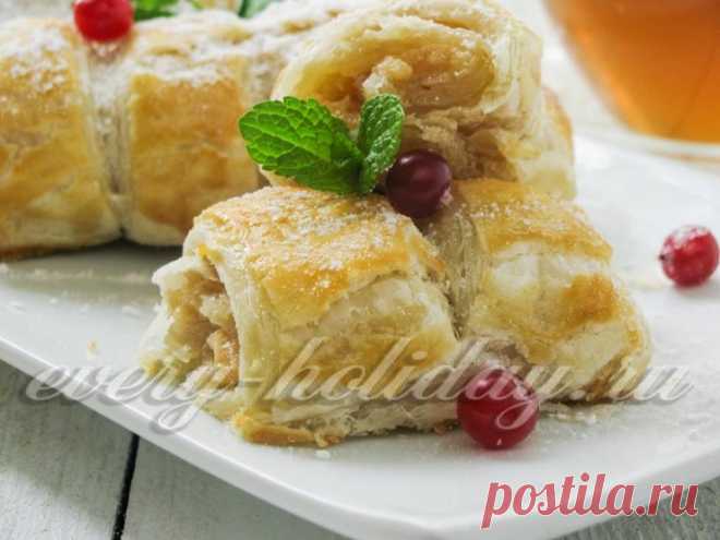 Слойки со сгущенкой