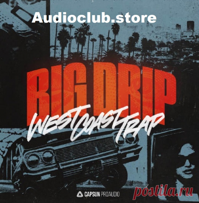 Capsun ProAudio Big Drip : West Coast Trap WAV  | 288 MB

Introducing BIG DRIP - WEST COAST TRAP: a comprehensive collection designed for creating standout trap beats and melodies. This pack offers meticulously crafted sounds that capture the essence of West Coast Trap, including hard-hitting 808s, razor-sharp hi-hats, and genre-defining synth bass and keys. It’s more than just a sound library; it’s a creative toolkit