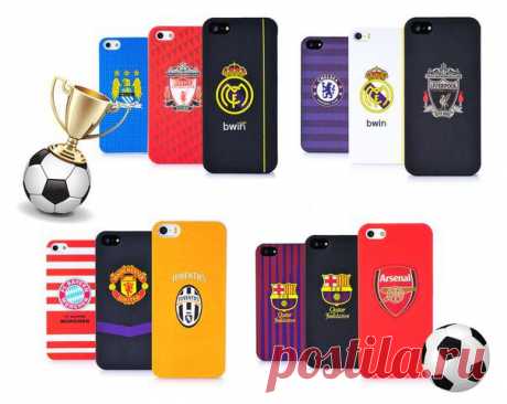 Только оригинальные чехлы для айфон 4 и iPhone 5/5S с эмблемами футбольных клубов! Огромный выбор, дешевые цены, доставка в любой город Украины!