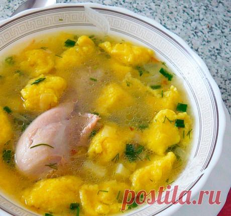 Дети очень любят суп с галушками. Давайте приготовим его вместе | Нескучный сад | Яндекс Дзен