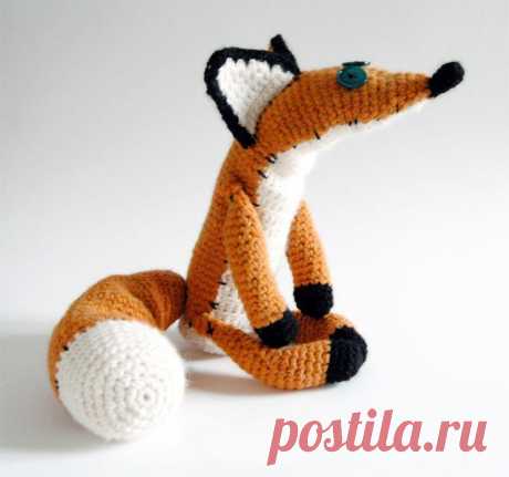 Амигуруми лис из Маленького Принца - Vizanka.ru