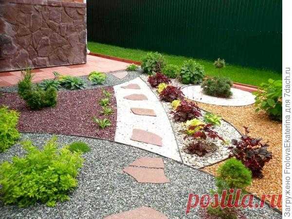 Декоративная отсыпка для сада. Виды отсыпок, плюсы и минусы