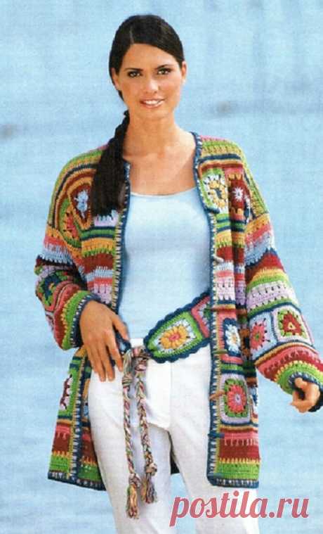 Irish crochet &: CARDIGAN ... КАРДИГАН