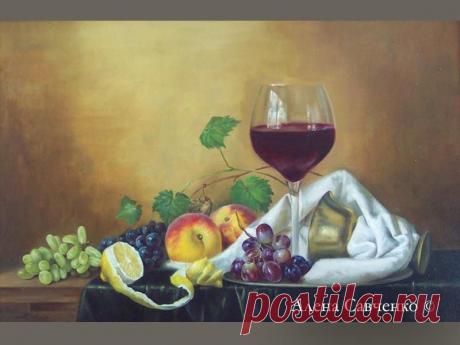 Картина Бокал вина