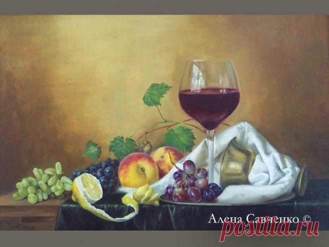 Картина Бокал вина