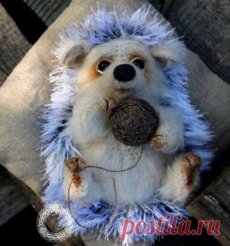 Вязаная игрушка &quot;Ёжик Шуршик&quot; » Женский Мир