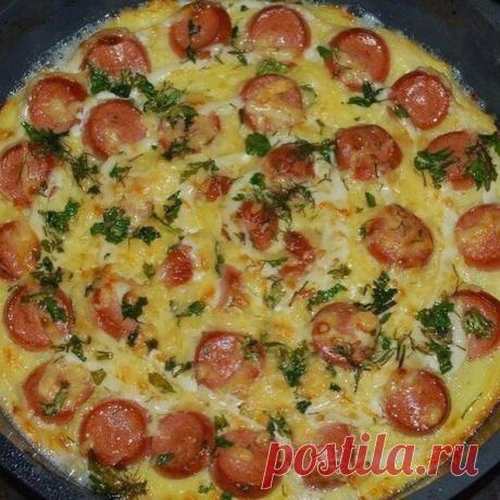 ЗАПЕКАНКА ИЗ КАРТОФЕЛЯ С СОСИСКАМИ / Вкусные привычки