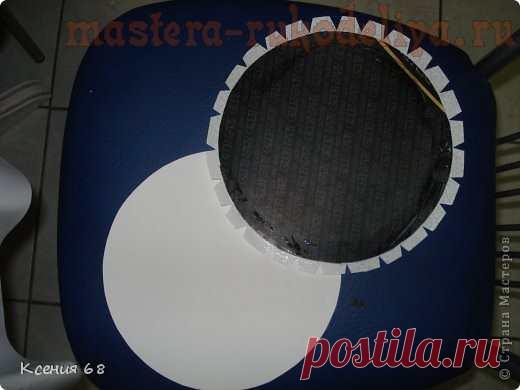 Мастер-класс по плетению из газет: Круглая корзинка