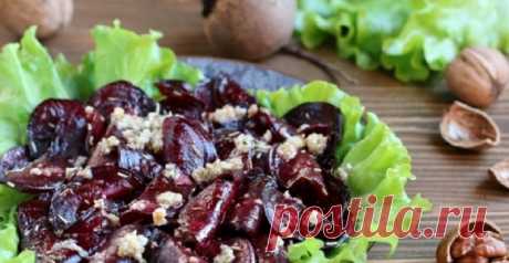 Свекла под ореховым маринадом: отличная закуска на каждый день