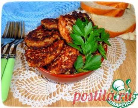 Капустно-рисовые оладьи - кулинарный рецепт