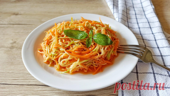 Кабачки по-корейски: быстрый рецепт яркой и вкусной закуски | Еда на каждый день | Пульс Mail.ru