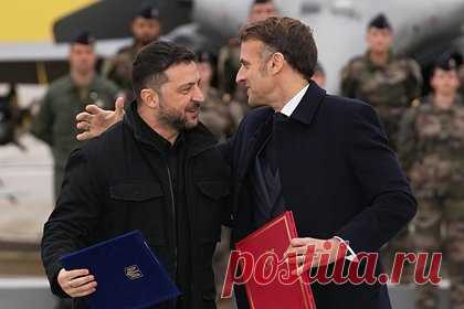 Зеленский обсудил с Макроном сотрудничество в одной сфере