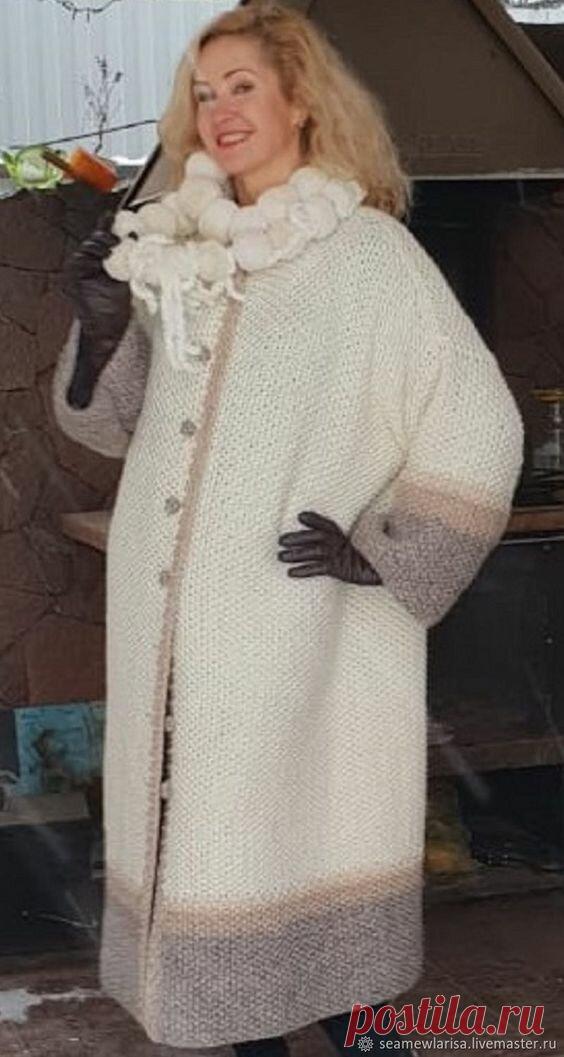 ЗА СУГРОБАМИ - ВЕСНА. Пальто спицами (описание и схемы) | Вяжем интересные проекты | Яндекс Дзен