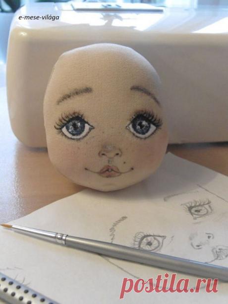 Примеры росписи кукольных лиц | all Dolls