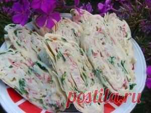 Простые рулеты из лаваша - Два уникальных рецепта