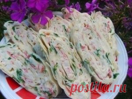 Простые рулеты из лаваша - Два уникальных рецепта
