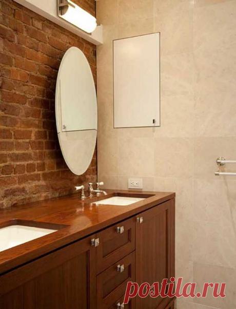 Кирпичная кладка как элемент дизайна интерьера — Роскошь и уют