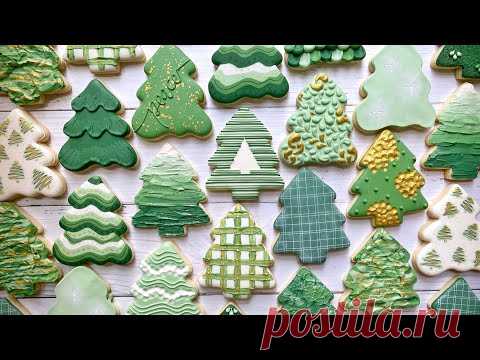 TREE COOKIES | Satisfying Video Compilation | THE GRACEFUL BAKER