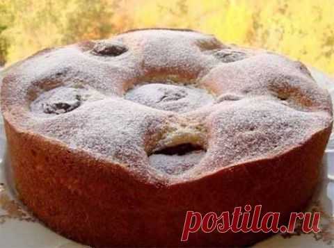 Пирог "Яблочки с шоколадом" | Домашняя кулинария