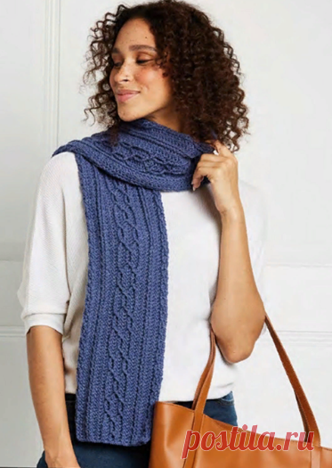 Стильные шарфы и бактусы, связанные крючком | Вязание в радость | Яндекс Дзен