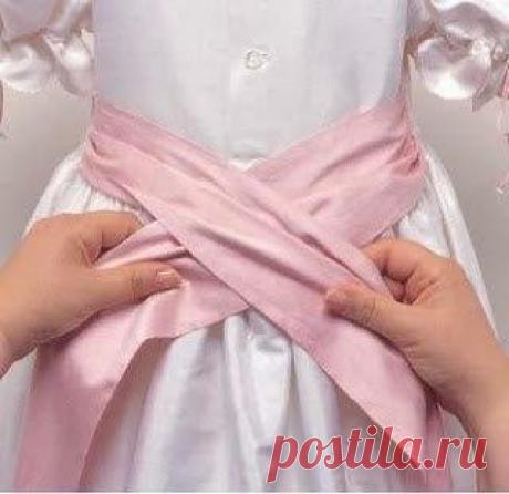 Как красиво завязать бант.