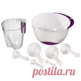 Купить Набор Xavax H-111354 для приготовления теста миска/мерный кувшин/мерные ложки  / Интернет-магазин "Vseinet.ru"
Набор для приготовления теста для домашней выпечки. Миска, мерный стакан, 6 мерных ложек Мерные ложки можно складывать одну в другую для экономии места. Моются в проточной воде и в посудомоечной машине.
