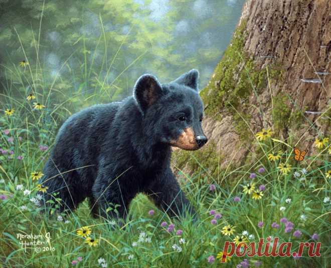 Художник Abraham Hunter.