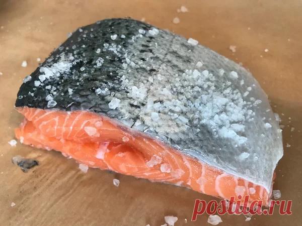 Солим красную рыбу ФИНСКИМ способом - засолила…и блаженствую я уже месяц…солю и ем, солю и ем...