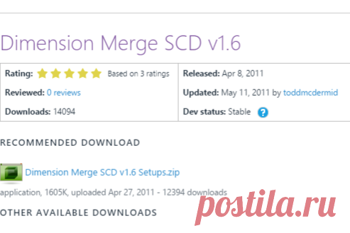 SSIS Dimension Merge SCD Component - Download: Dimension Merge SCD v1.6