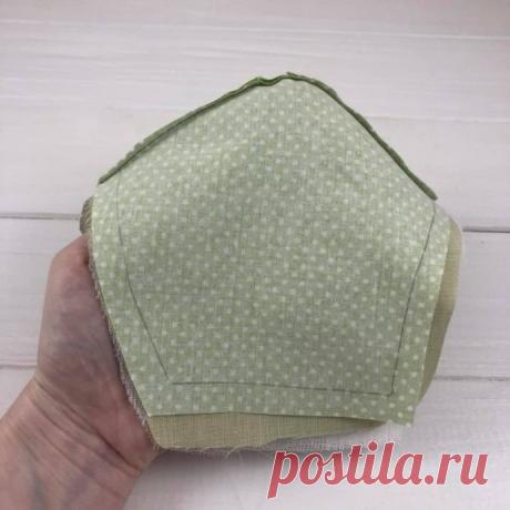​Идеальная выкройка многоразовой маски