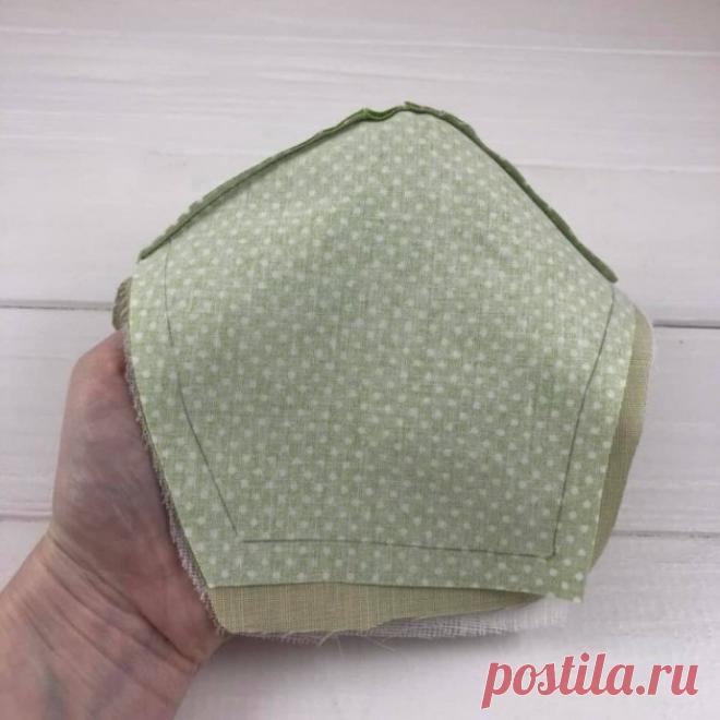​Идеальная выкройка многоразовой маски