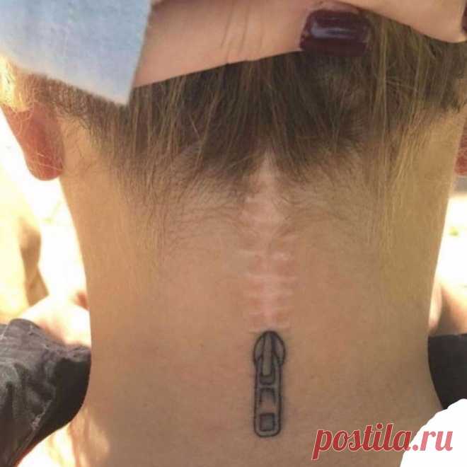 Идея как обыграть шрам
#ХитростиЖизни #идеи #креатив