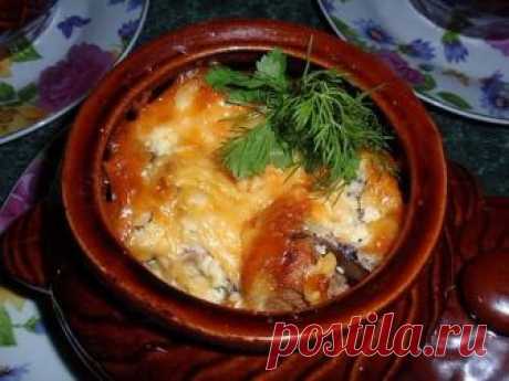 ЕЩЕ РЕЦЕПТ: МЯСО ПО-КУПЕЧЕСКИ В ГОРШОЧКАХ