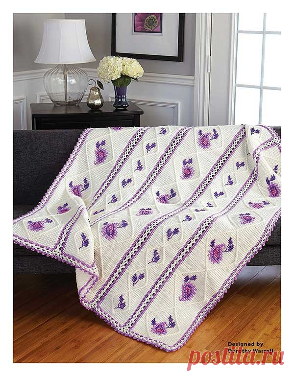 The Best of Mary Maxim: Afghans At Home – Maggie's Crochet