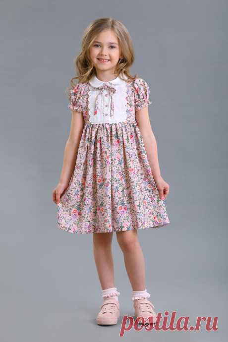 Каталог Платье 2347/1-322-ВВН (розовая набивка 'розы') от Маленькая леди за 6490 руб. розовая набивка 'розы' цвет