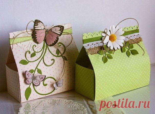 Красивая упаковка подарка