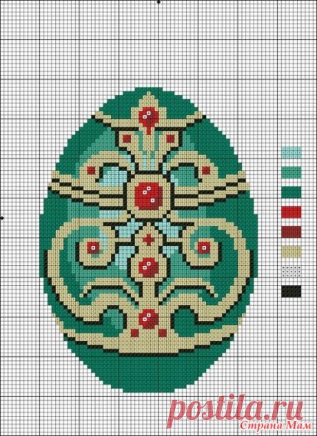 Орнамент "Faberge Egg" - Бискорню и другие "кривульки" - Страна Мам
