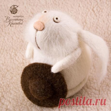 Кролик &quot;Прости...&quot; | игрушки | Кролик Из Войлока, Кролик и Зайчата