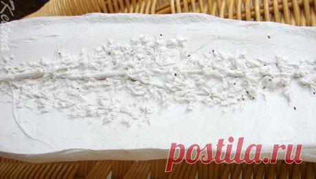 И еще работа с гипсом....